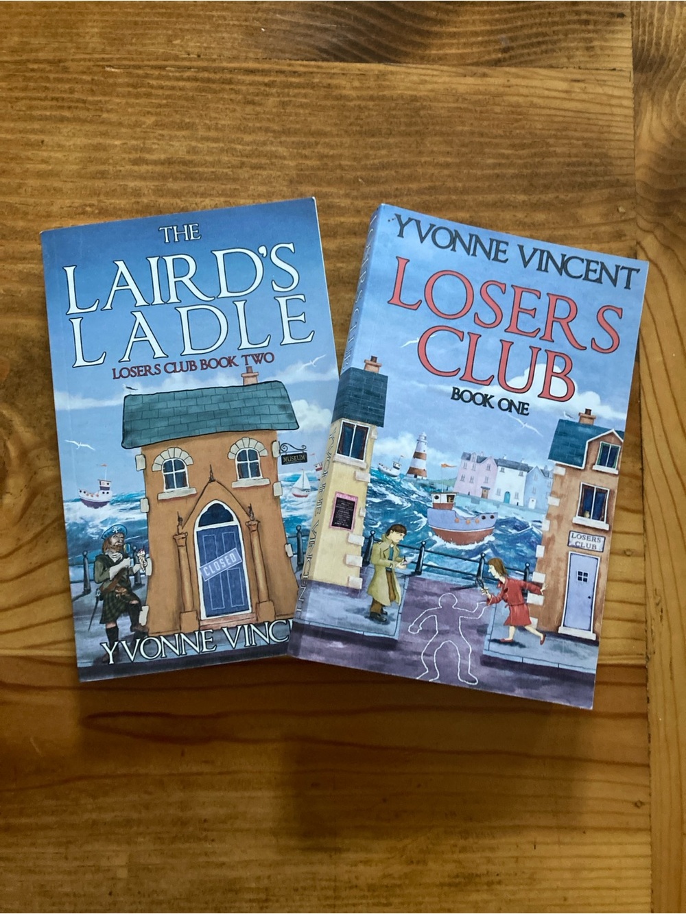Set of books by Yvonne Vincent